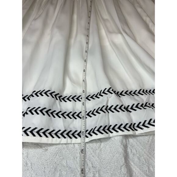 Petallush White Nautical Coastal Summer Maxi Dress Cottagecore Embroidered - Picture 11 of 11